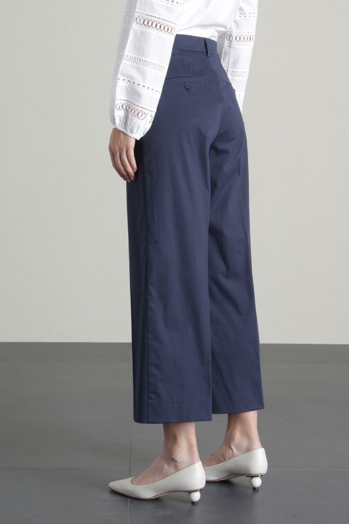 Pantaloni in raso di cotone Fashion Market Pantaloni in raso di cotone Fashion Market