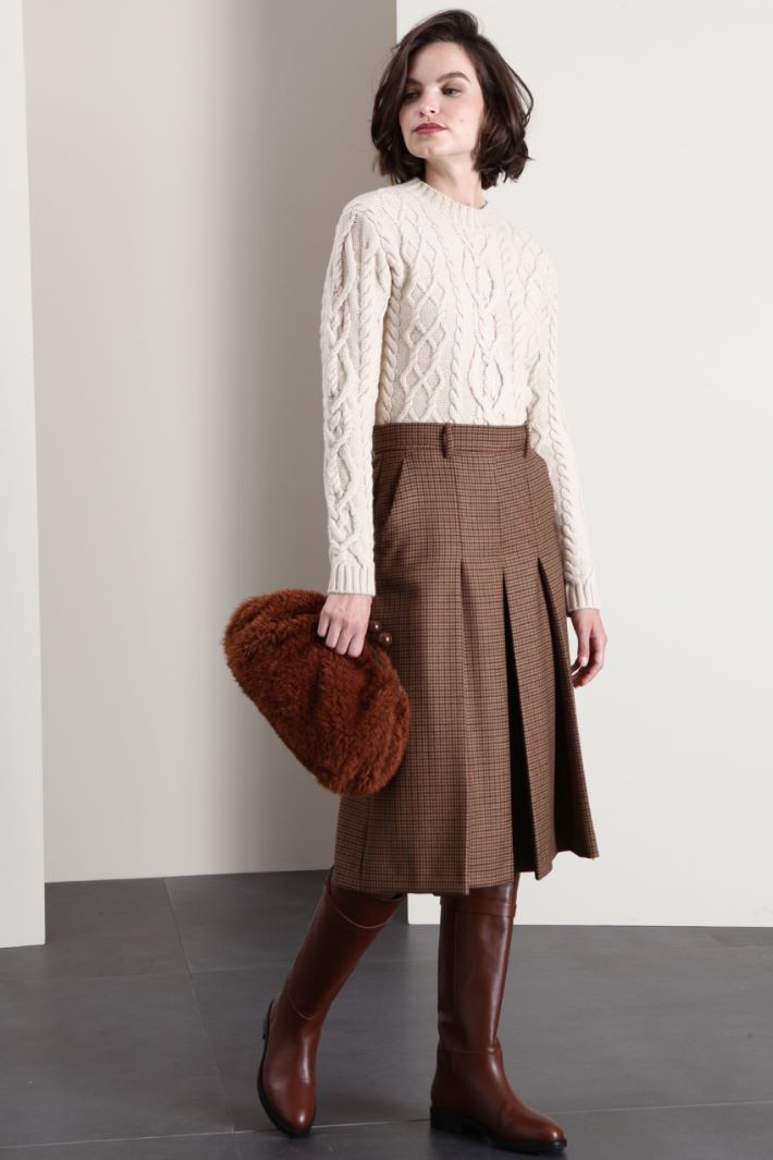 Pantaloni in batavia di lana Fashion Market Pantaloni in batavia di lana Fashion Market