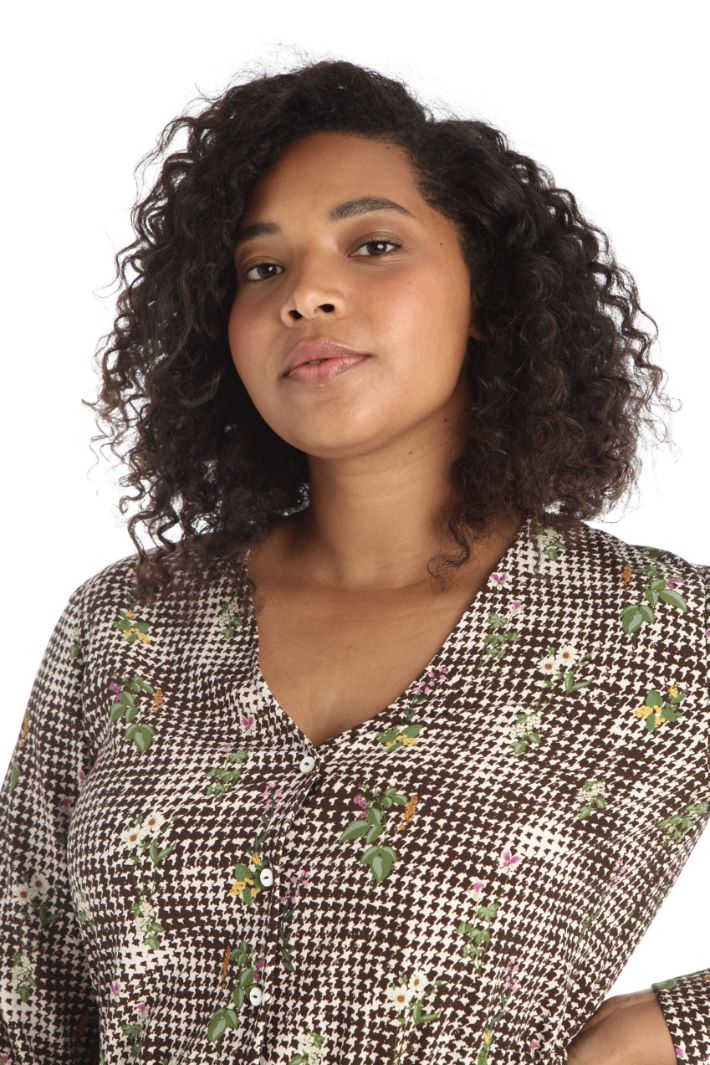 Abito chemisier in crepé Fashion Market