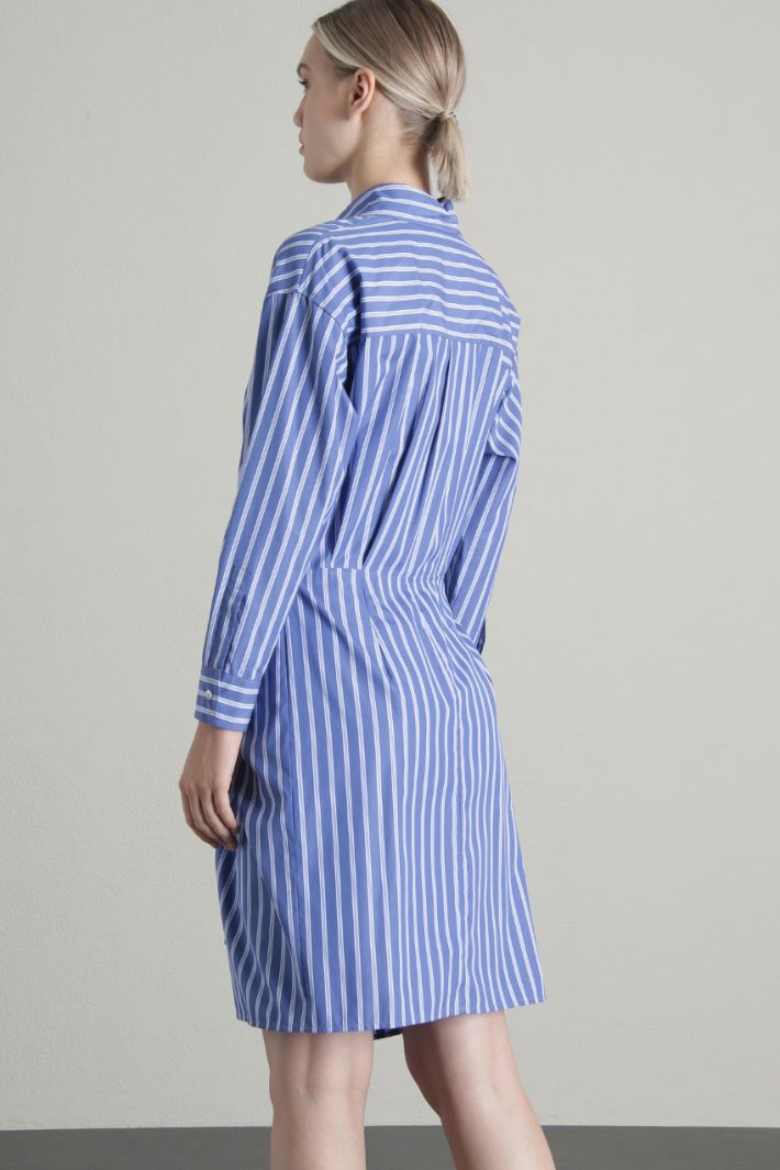 Abito in popeline con pannello Fashion Market Abito in popeline con pannello Fashion Market