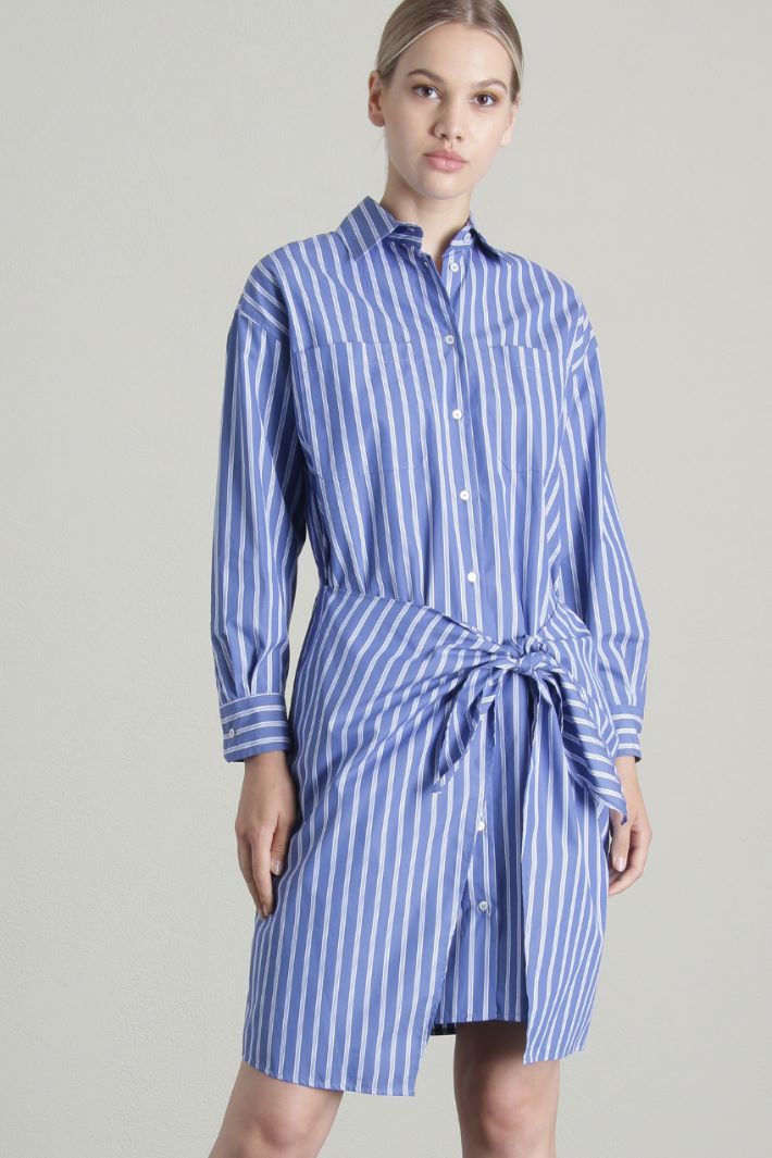 Abito in popeline con pannello Fashion Market Abito in popeline con pannello Fashion Market