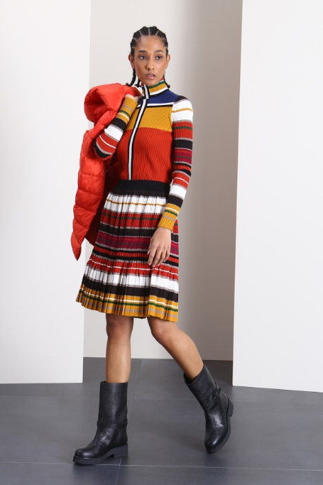 Gonna in maglia plissè Fashion Market