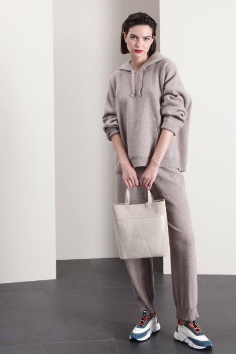 Pantaloni in maglia di lana Fashion Market