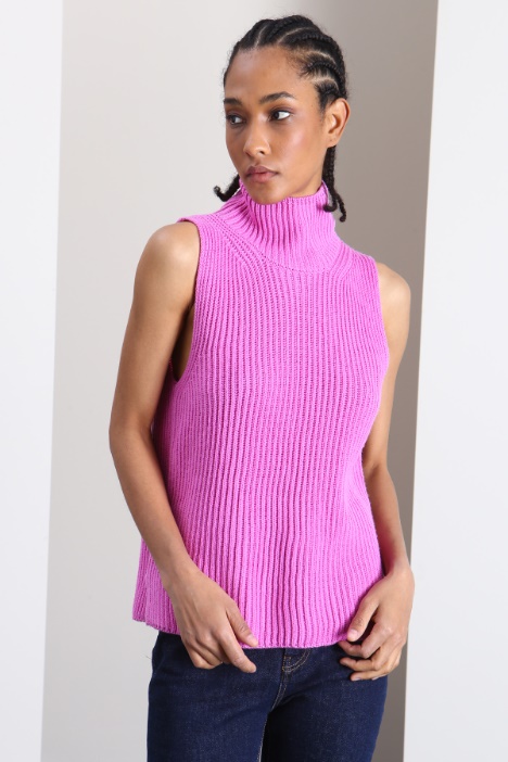 Gilet in filato di lana Fashion Market