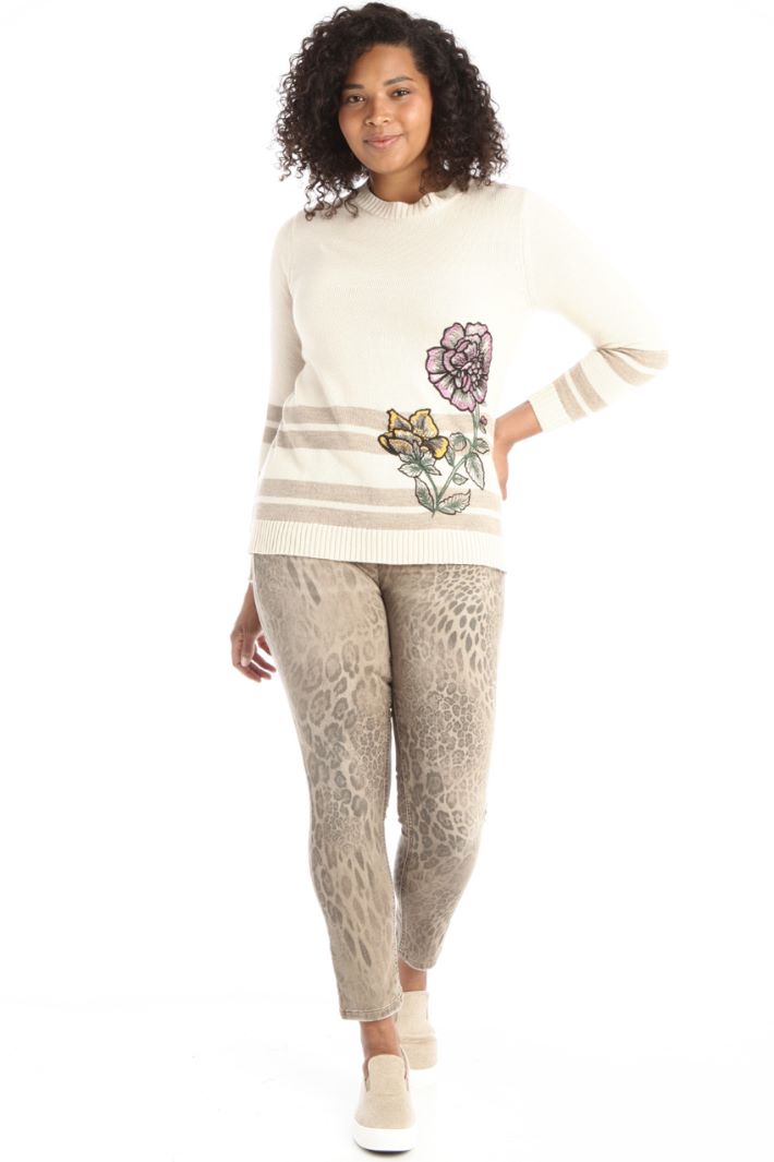 Maglia con ricamo Fashion Market