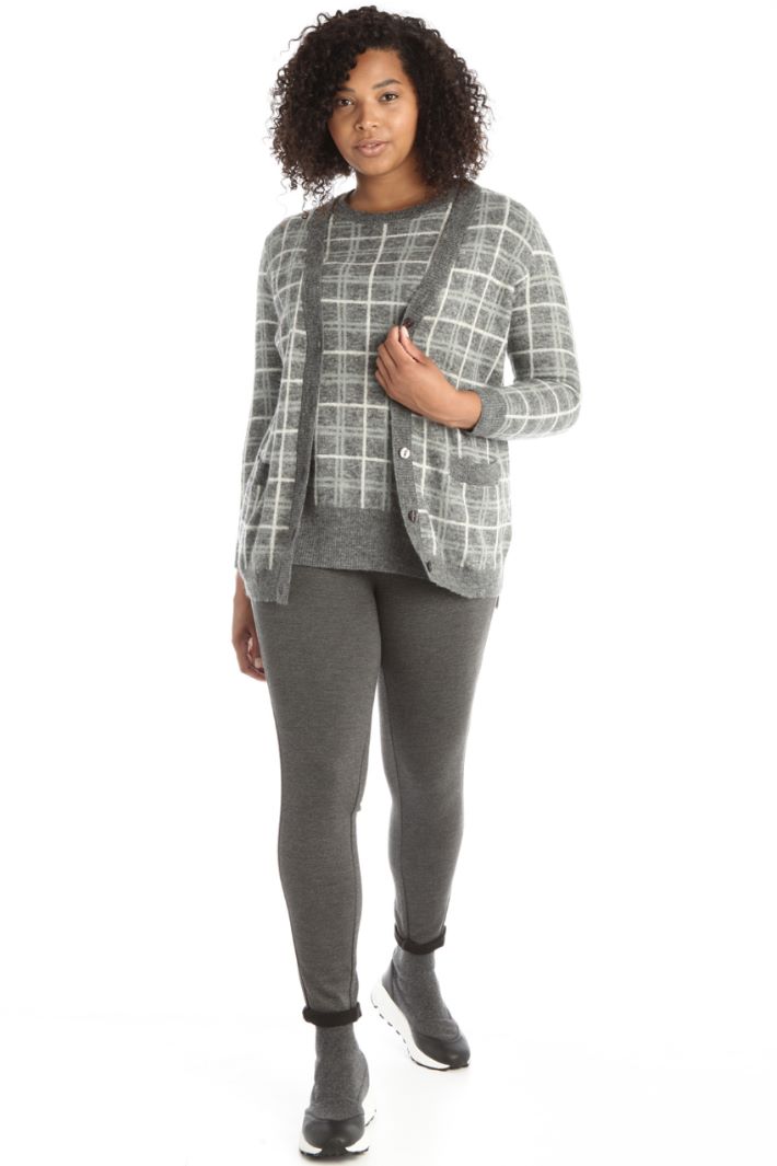 Maglia in misto lana jacquard Fashion Market