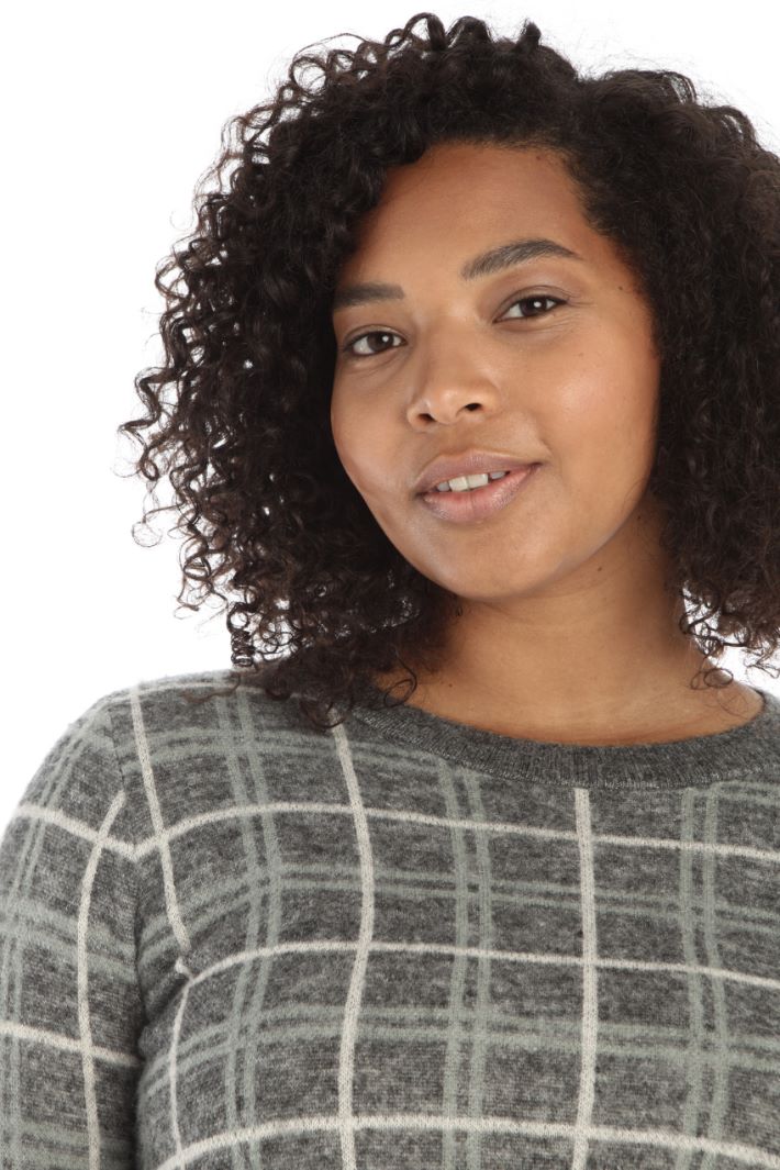 Maglia in misto lana jacquard Fashion Market