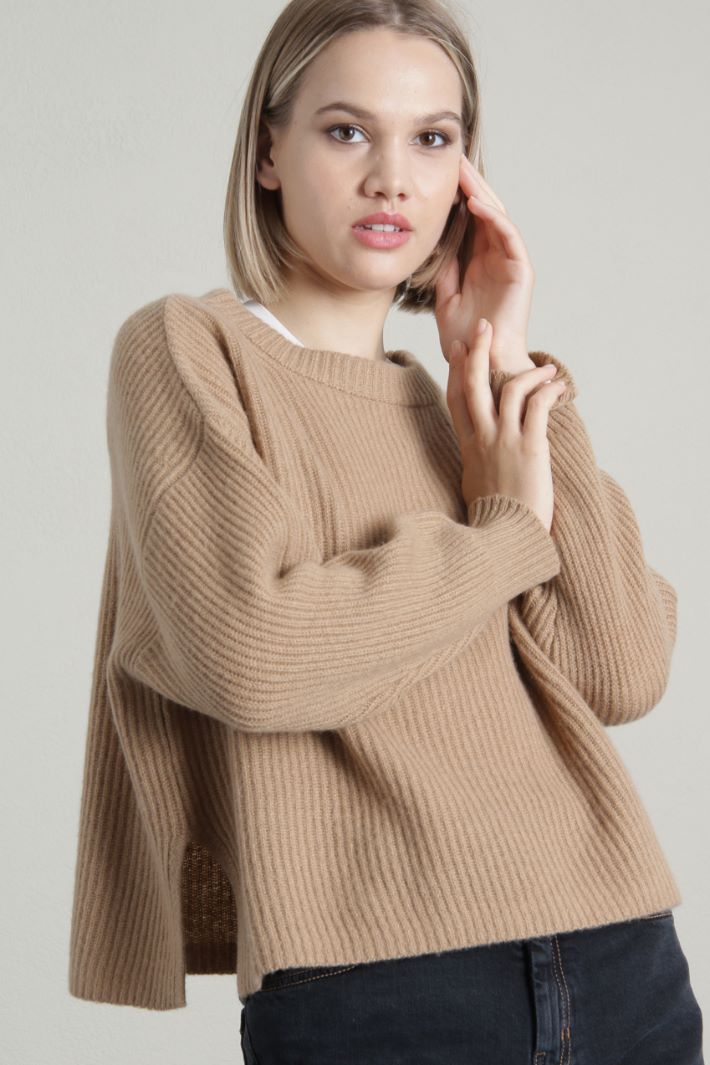 Maglia a coste in cashmere Fashion Market Maglia a coste in cashmere Fashion Market