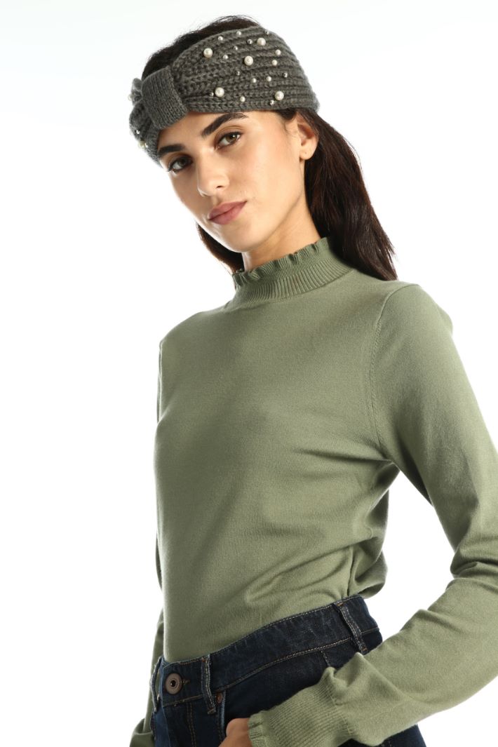 Fascia in maglia con perle Fashion Market Fascia in maglia con perle Fashion Market
