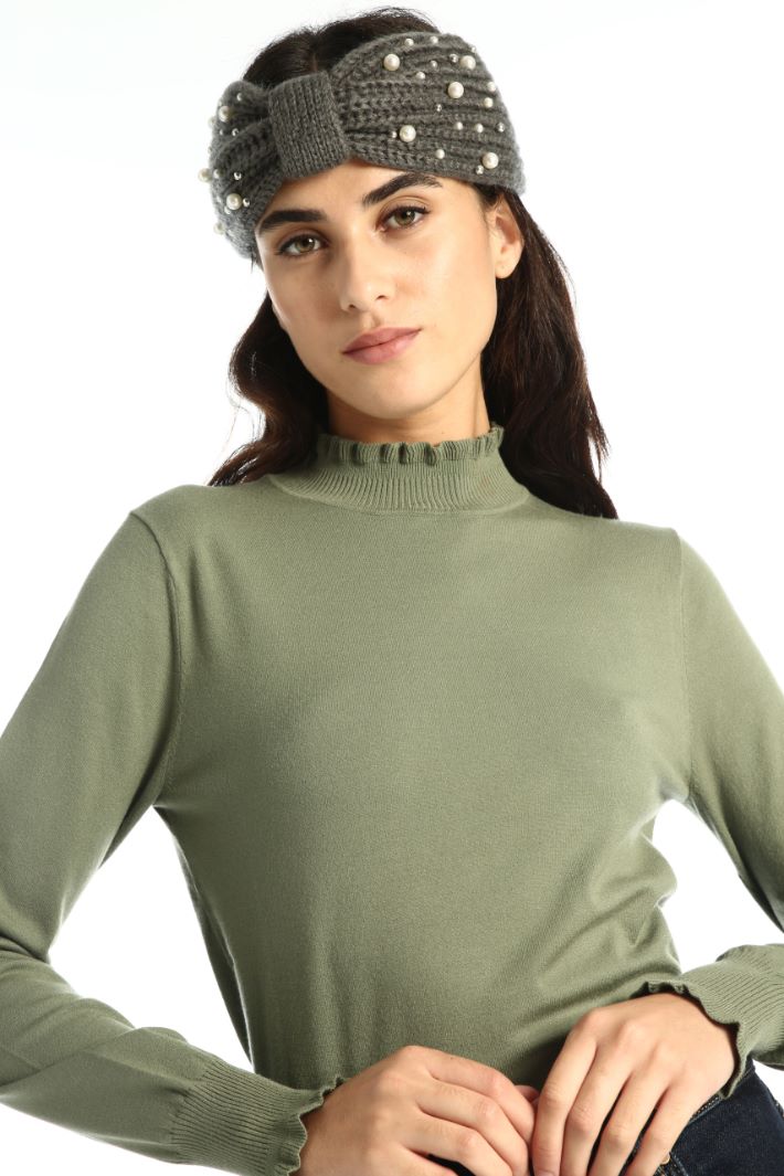 Fascia in maglia con perle Fashion Market Fascia in maglia con perle Fashion Market