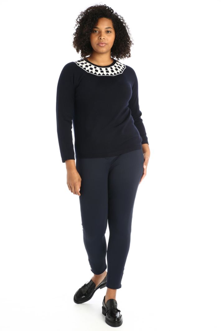 Pantaloni in jersey twill Fashion Market Pantaloni in jersey twill Fashion Market