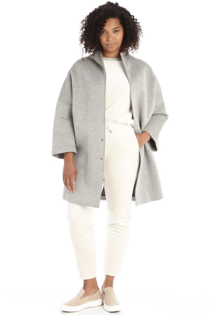 Felpa in jersey velluto Fashion Market Felpa in jersey velluto Fashion Market