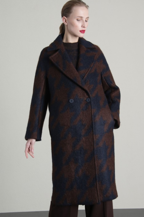Cappotto in mohair e lana Fashion Market