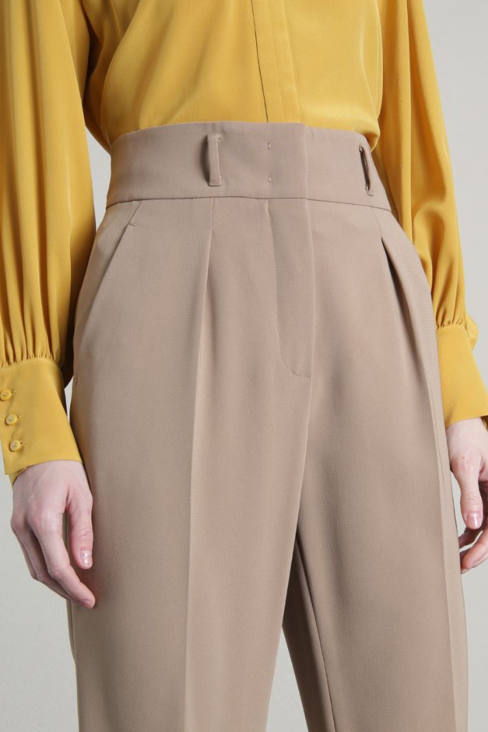 Pantaloni baggy in cady Fashion Market Pantaloni baggy in cady Fashion Market