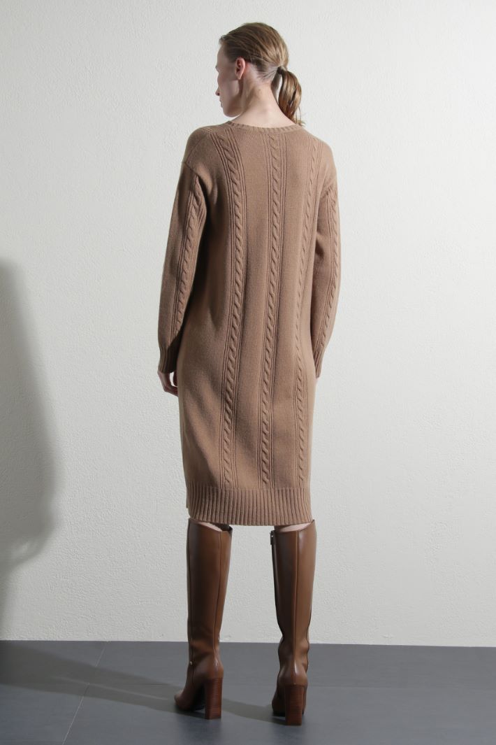 Abito in maglia a trecce Fashion Market Abito in maglia a trecce Fashion Market