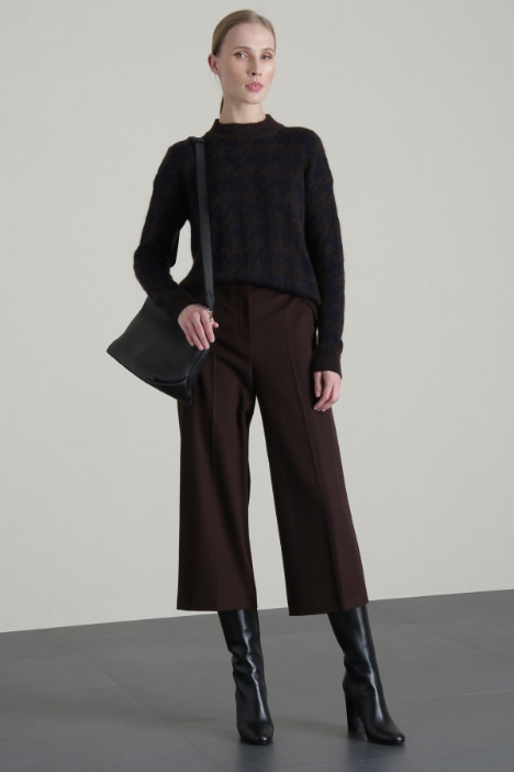 Maglia in lana jacquard Fashion Market