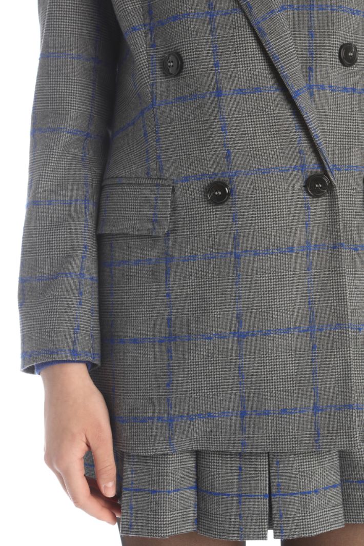 Blazer in flanella di viscosa Fashion Market