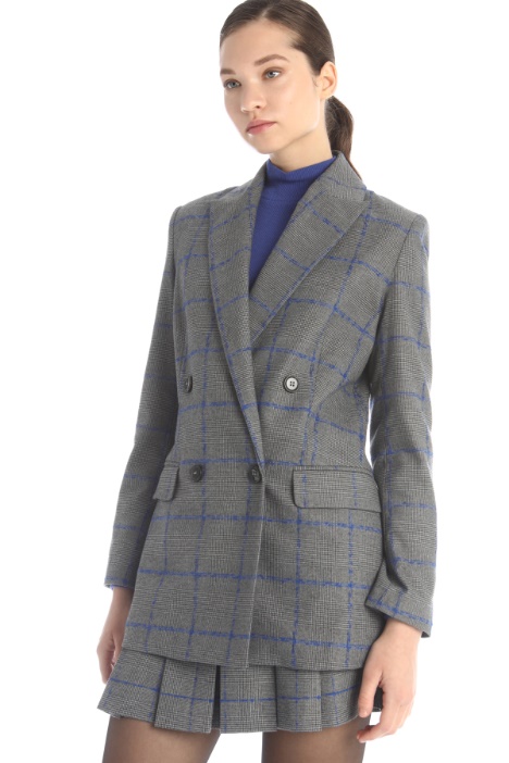 Blazer in flanella di viscosa Fashion Market