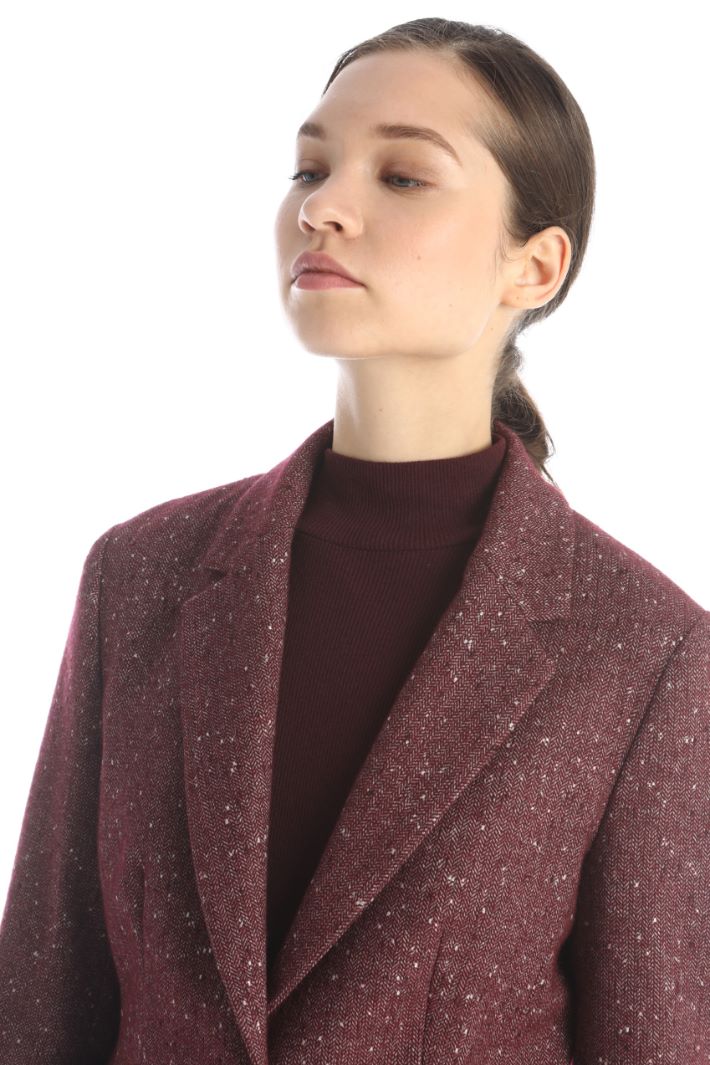 Blazer in tweed di lana Fashion Market Blazer in tweed di lana Fashion Market