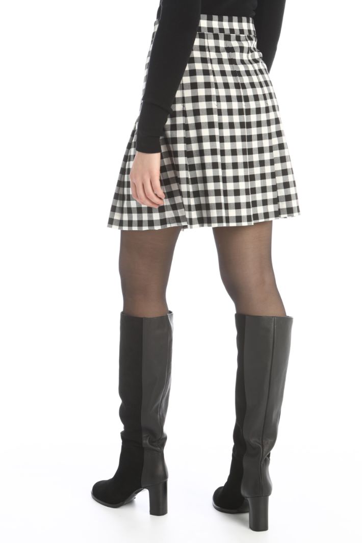 Minigonna a pieghe Fashion Market