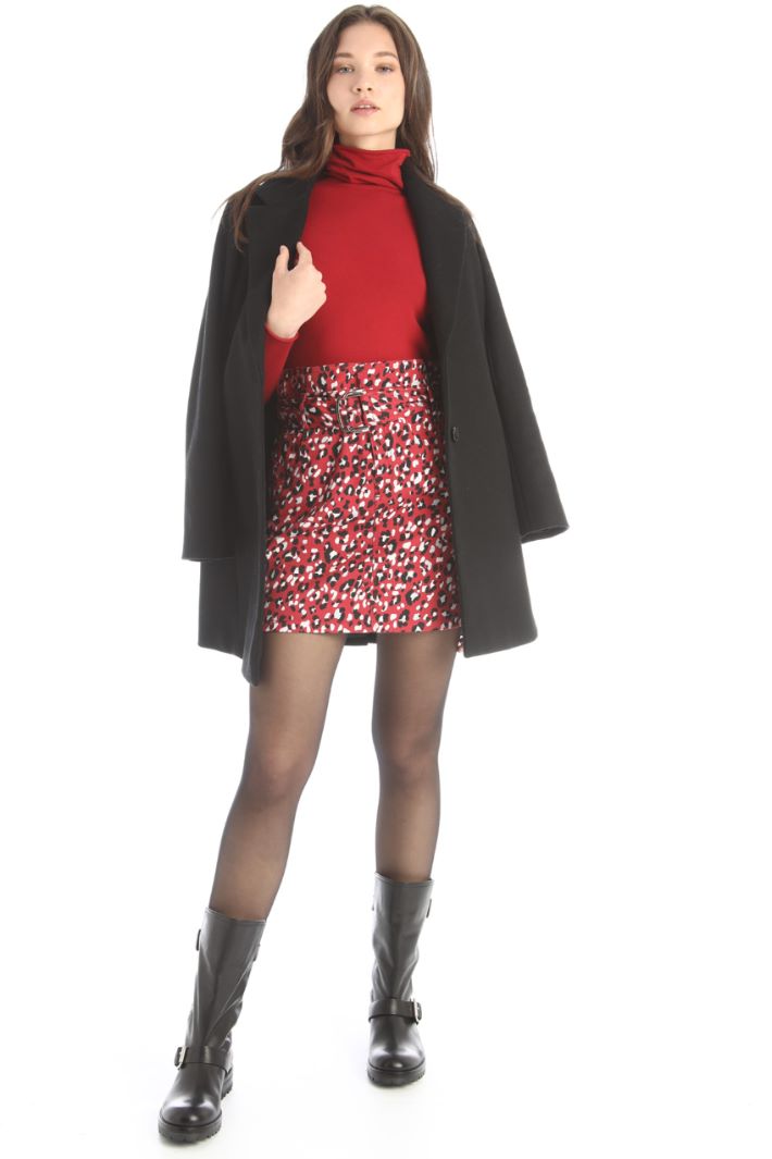 Minigonna a vita alta Fashion Market