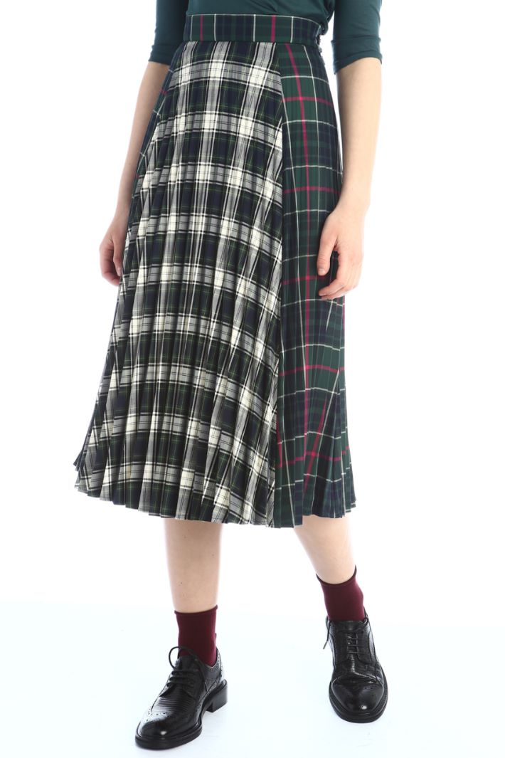 Gonna plissè in viscosa Fashion Market Gonna plissè in viscosa Fashion Market