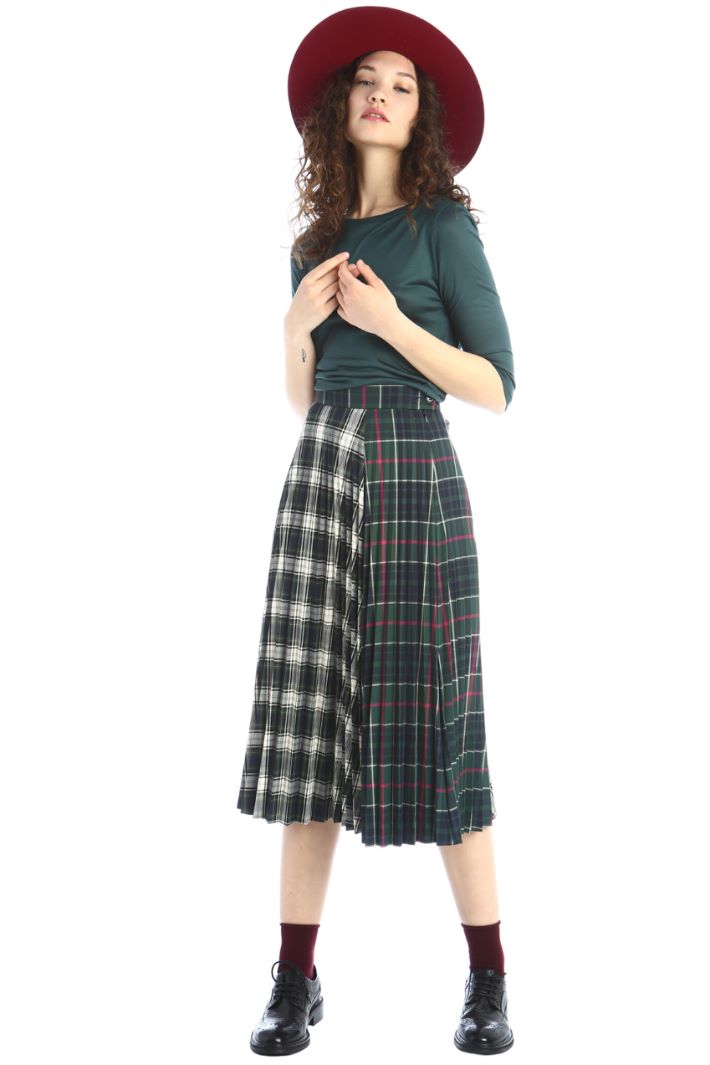 Gonna plissè in viscosa Fashion Market Gonna plissè in viscosa Fashion Market