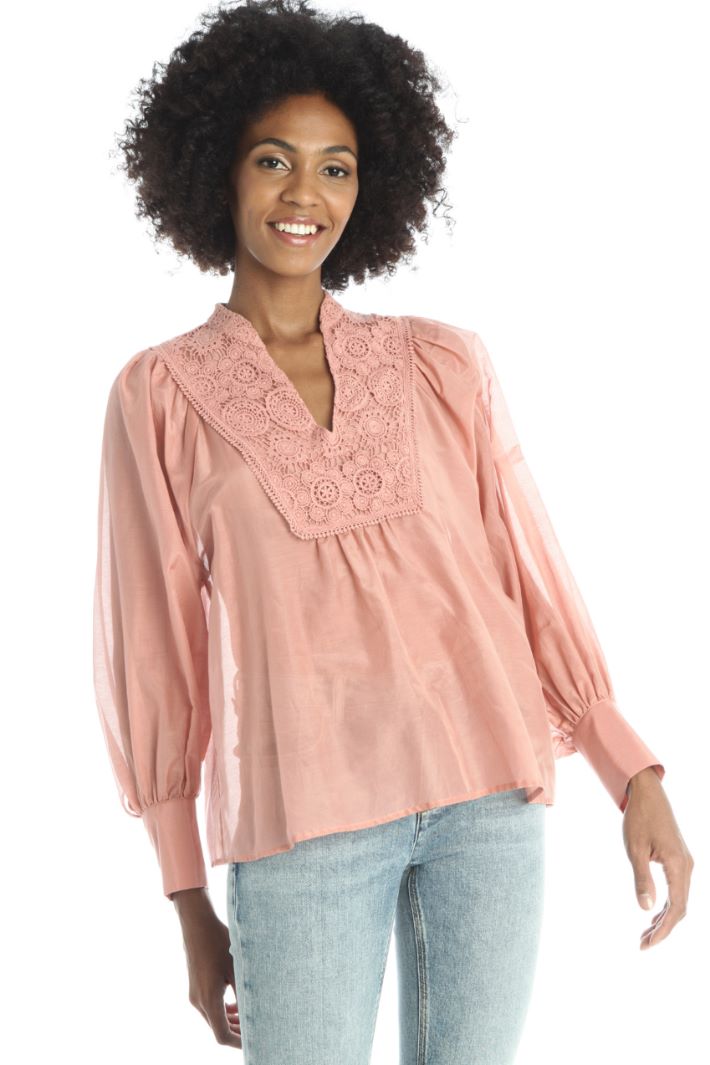 Casacca in voile di seta Fashion Market Casacca in voile di seta Fashion Market