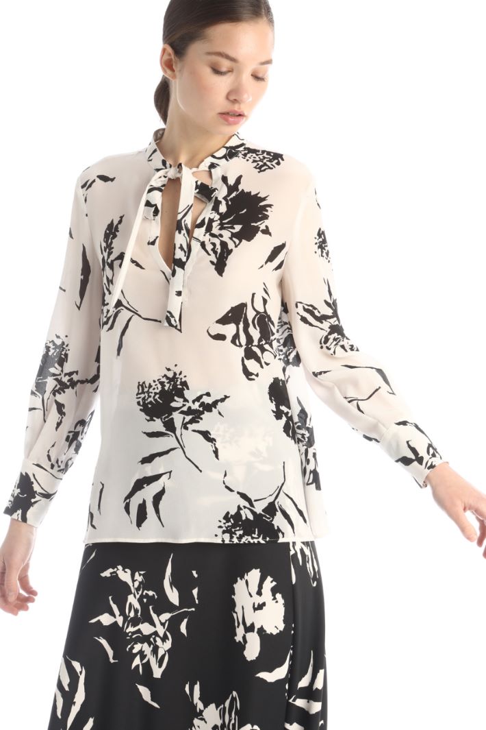 Blusa in pura seta Fashion Market Blusa in pura seta Fashion Market