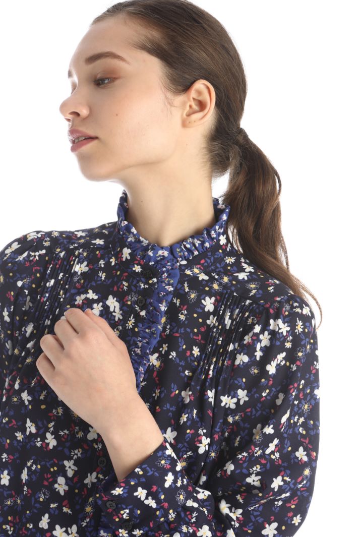 Blusa in georgette stampata Fashion Market Blusa in georgette stampata Fashion Market