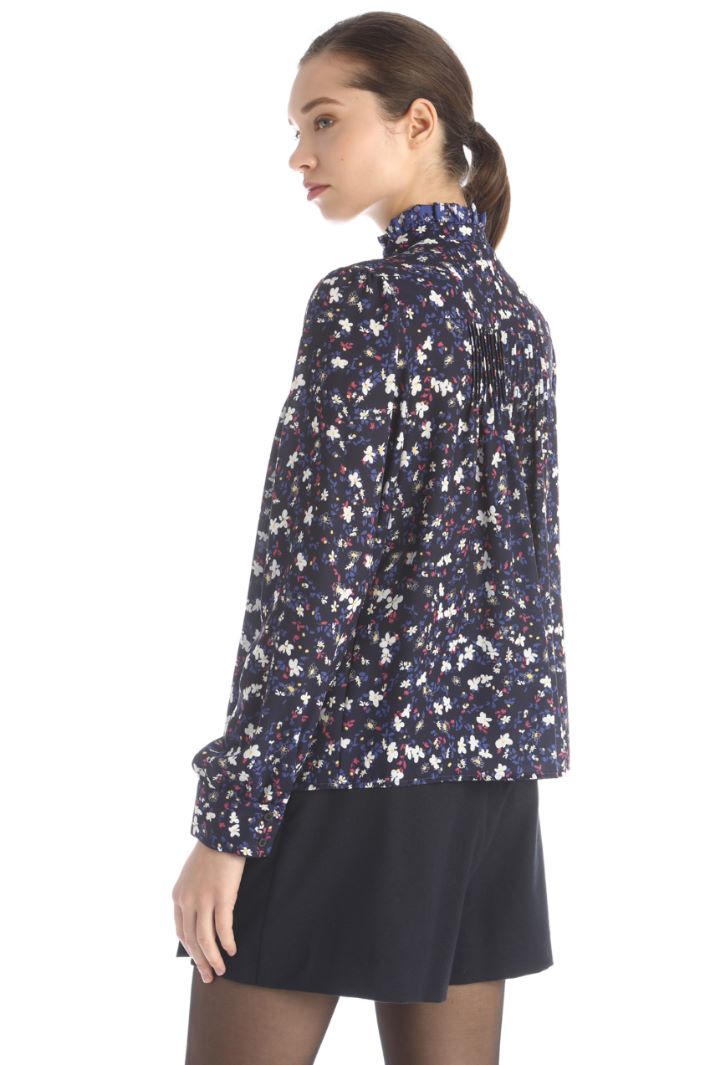 Blusa in georgette stampata Fashion Market Blusa in georgette stampata Fashion Market