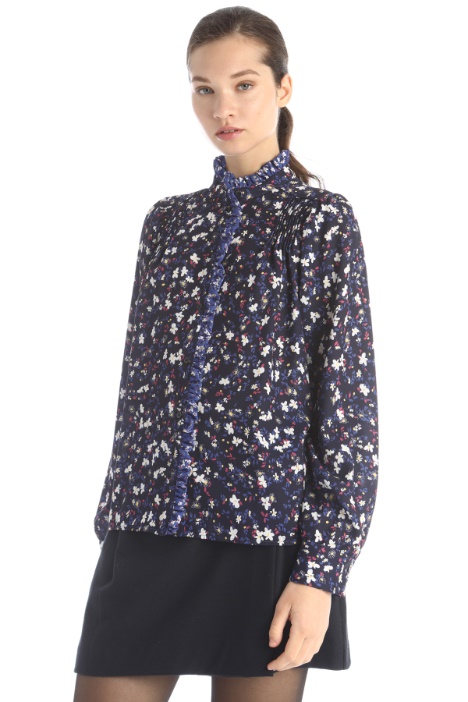 Blusa in georgette stampata Fashion Market