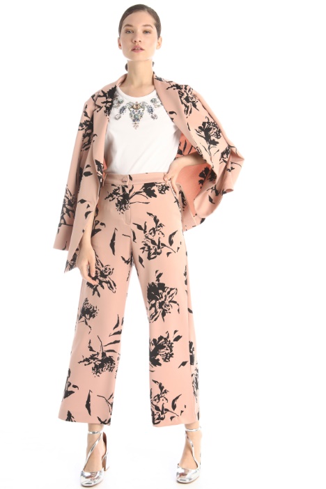 Pantaloni in enver satin Fashion Market