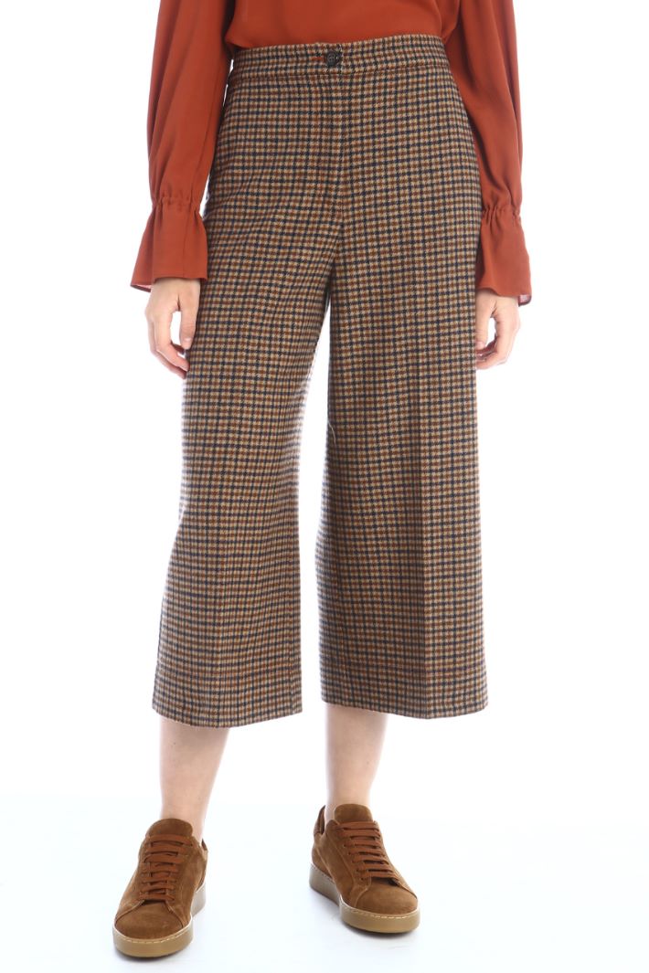 Pantaloni ampi di flanella Fashion Market Pantaloni ampi di flanella Fashion Market