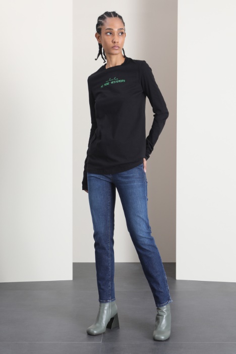 Jeans skinny in denim Fashion Market