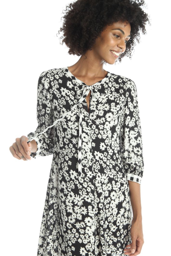 Abito in georgette di viscosa Fashion Market Abito in georgette di viscosa Fashion Market