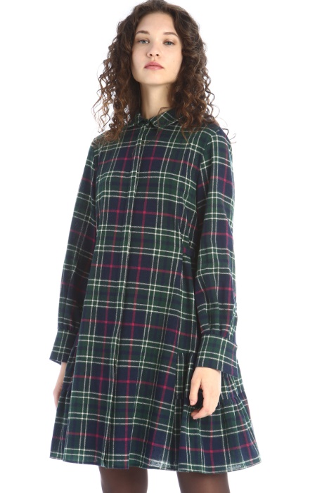 Abito chemisier con cintura Fashion Market