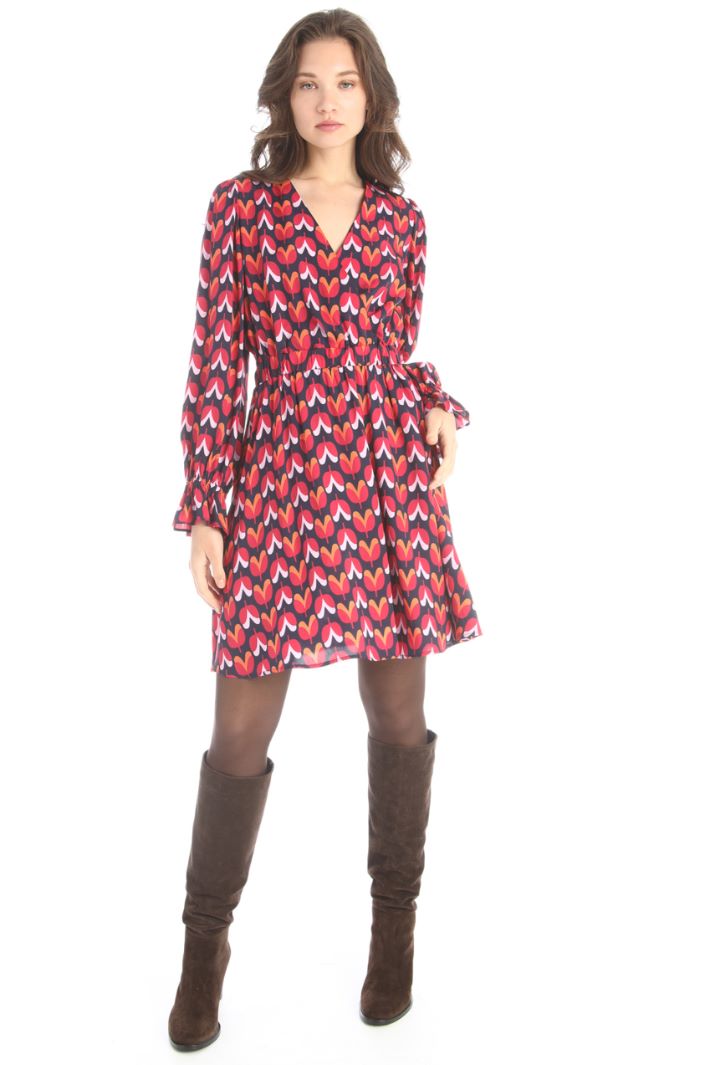 Abito in raso di pura viscosa Fashion Market Abito in raso di pura viscosa Fashion Market