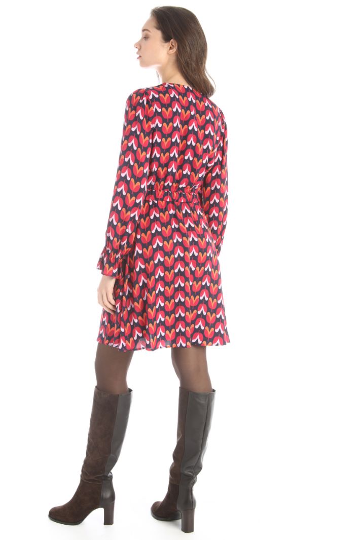 Abito in raso di pura viscosa Fashion Market Abito in raso di pura viscosa Fashion Market