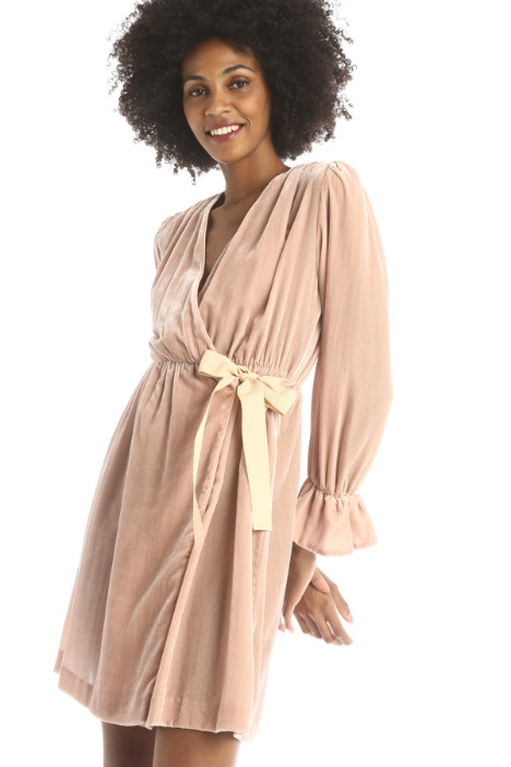 Abito corto in velluto Fashion Market