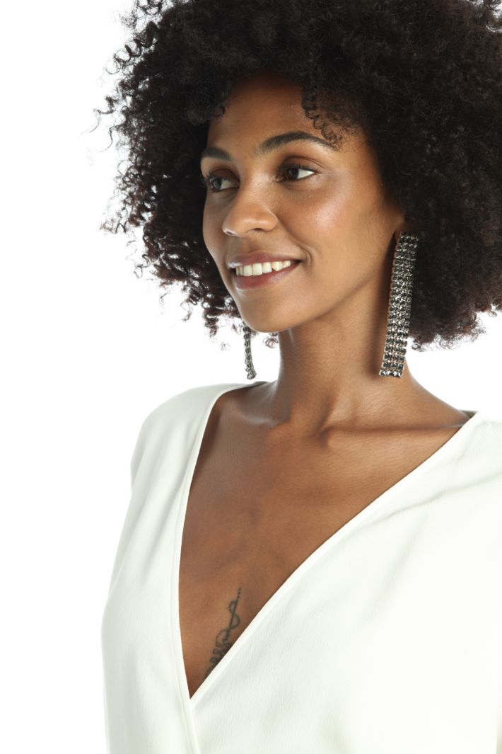 Tuta in enver satin e raso Fashion Market Tuta in enver satin e raso Fashion Market