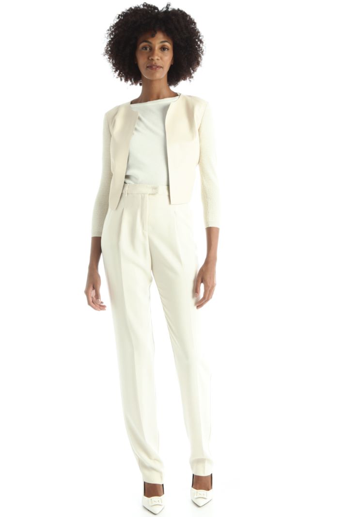 Cardigan con inserti in pelle Fashion Market Cardigan con inserti in pelle Fashion Market