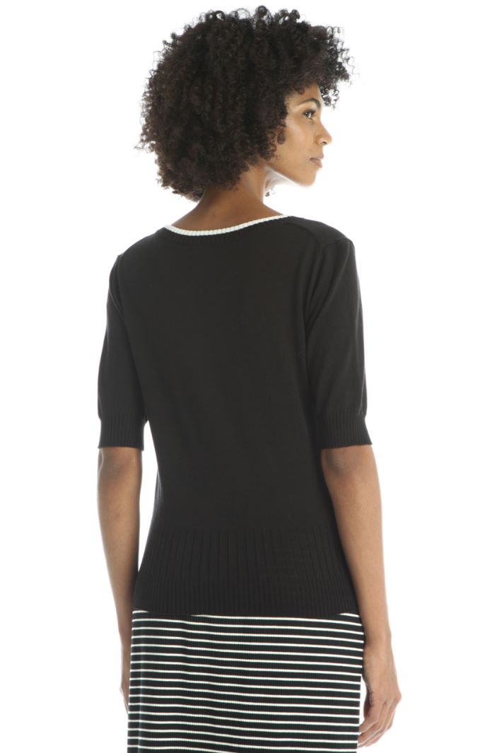 Maglia in cotone e seta Fashion Market Maglia in cotone e seta Fashion Market