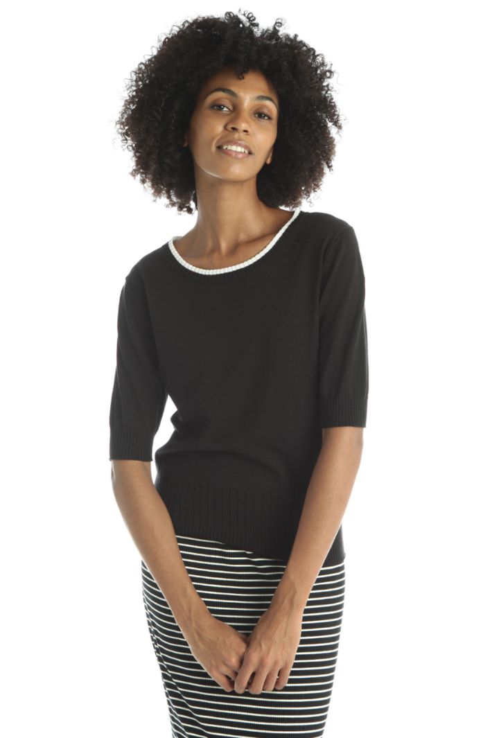 Maglia in cotone e seta Fashion Market Maglia in cotone e seta Fashion Market