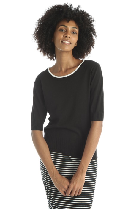 Maglia in cotone e seta Fashion Market