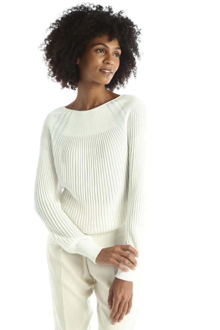 Maglia a coste in viscosa Fashion Market