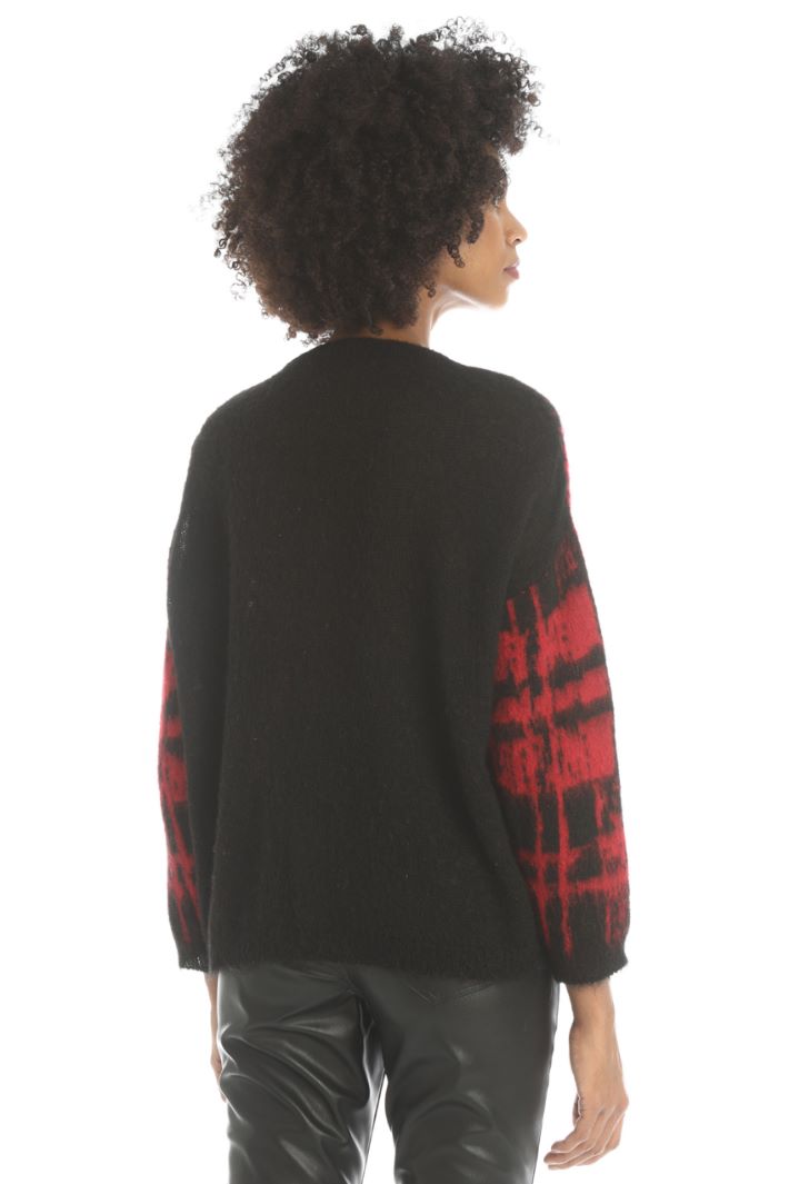 Maglia over con intarsio Fashion Market