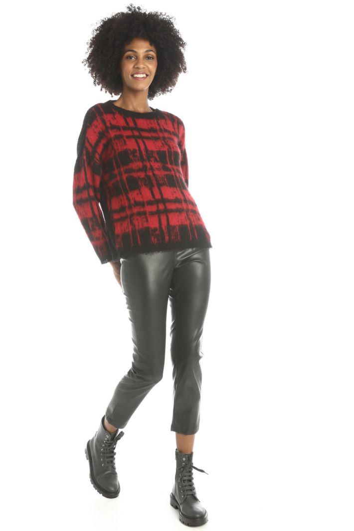 Maglia over con intarsio Fashion Market