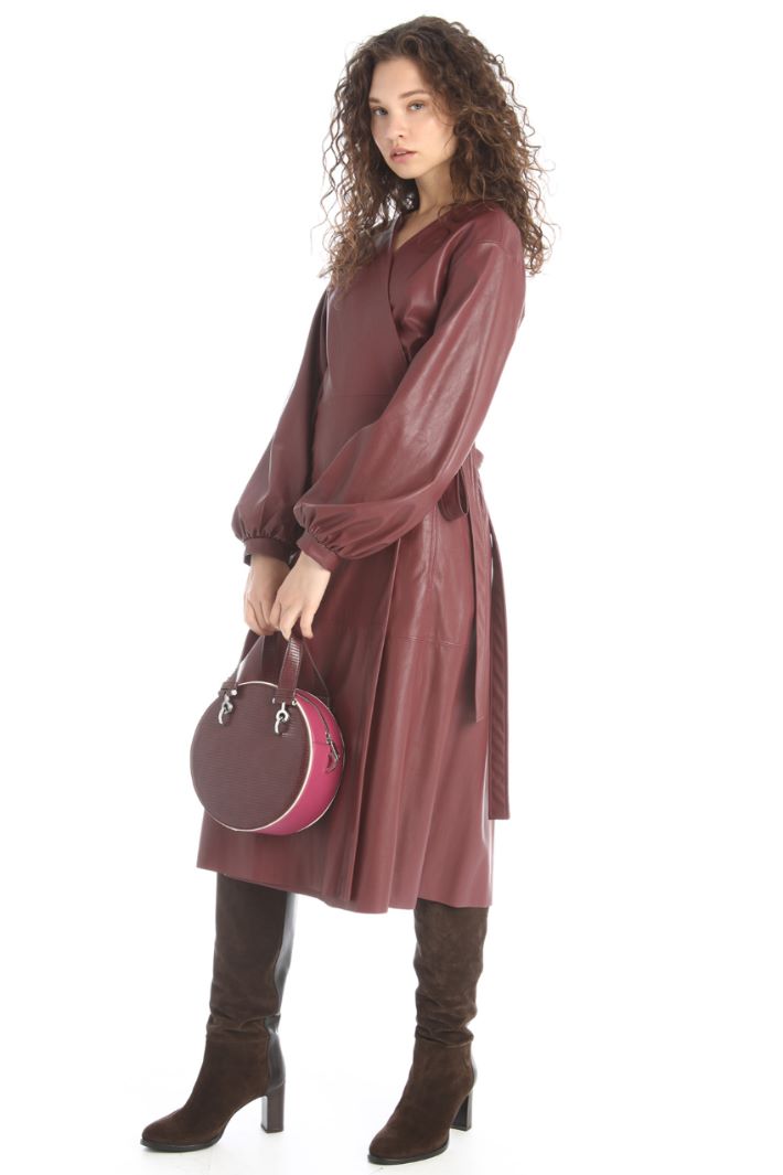 Abito a portafoglio effetto pelle Fashion Market Abito a portafoglio effetto pelle Fashion Market