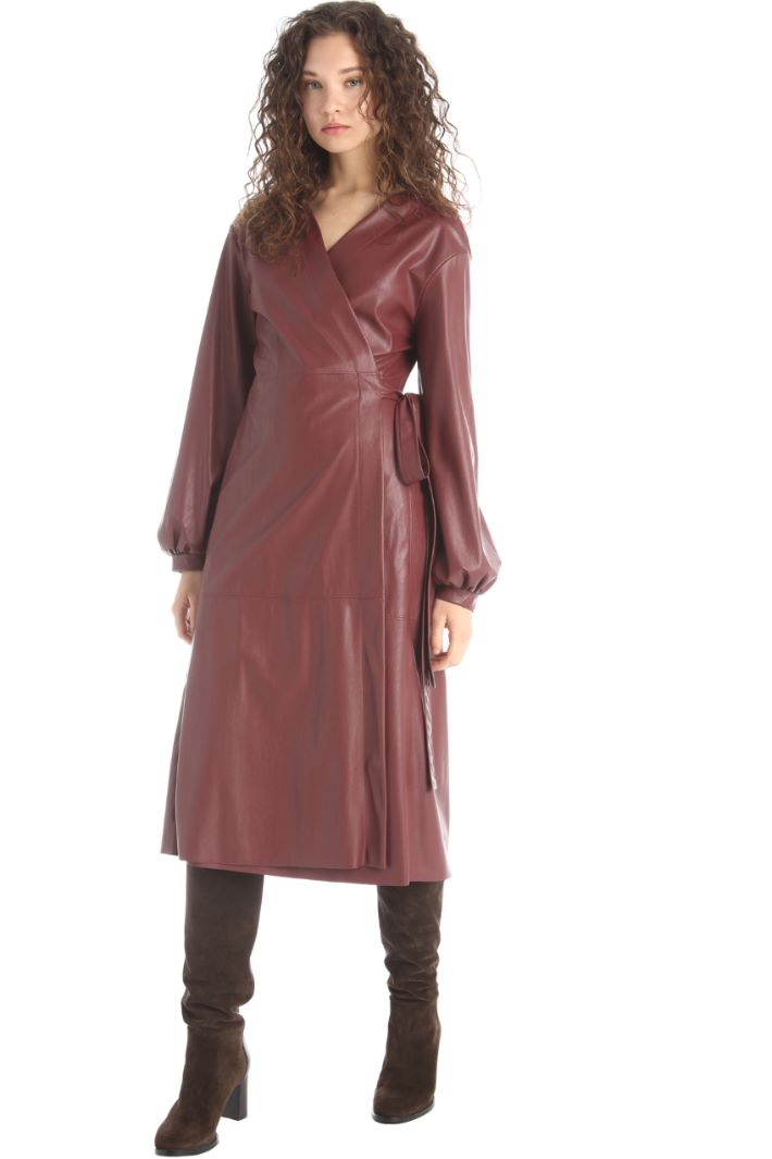 Abito a portafoglio effetto pelle Fashion Market Abito a portafoglio effetto pelle Fashion Market